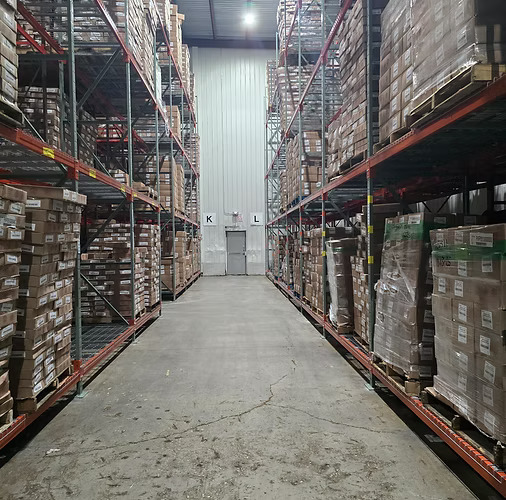 Racking system installation crew